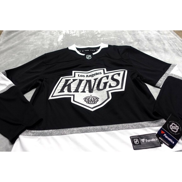 Men's Fanatics Black Los Angeles Kings Home Breakaway Jersey - Picture 1 of 11
